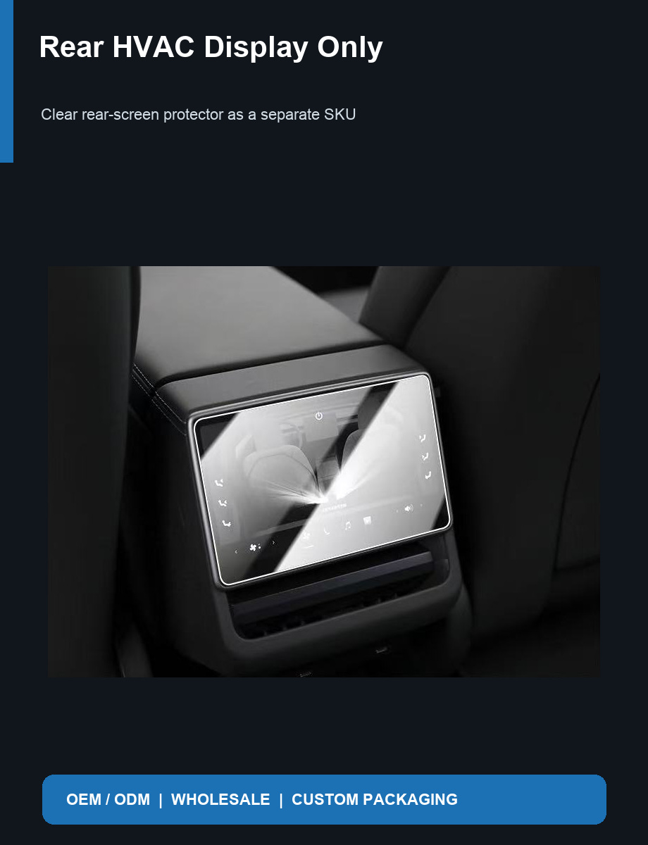 Tesla Model YL 2025 / Model Y 2026 · Center & Rear HVAC — detail image 11