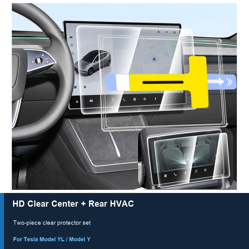 Tesla Model YL 2025 / Model Y 2026 · Center & Rear HVAC — specification image 22