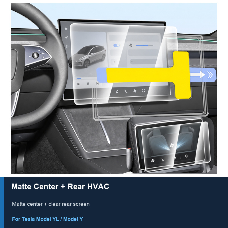 Tesla Model YL 2025 / Model Y 2026 · Center & Rear HVAC — specification image 24