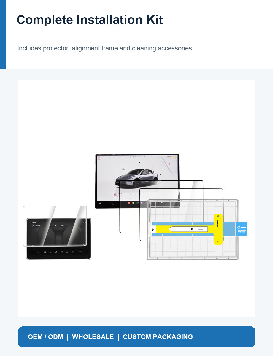 Tesla Model Y / YL · Installation Kit tempered glass — detail image 116