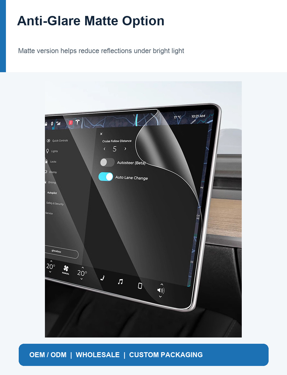Tesla Model Y / YL · Installation Kit tempered glass — detail image 122