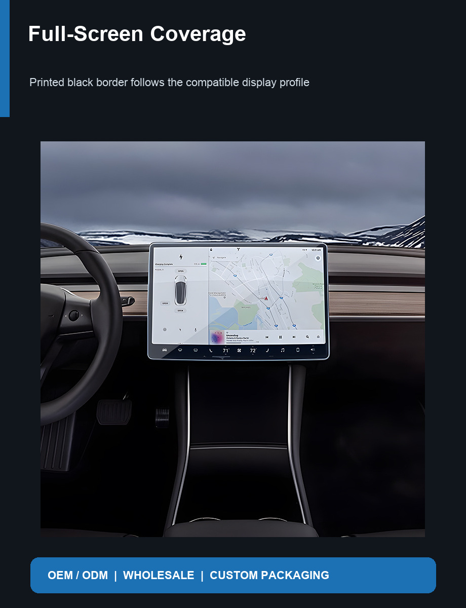 Tesla Model Y / YL · Installation Kit tempered glass — detail image 123