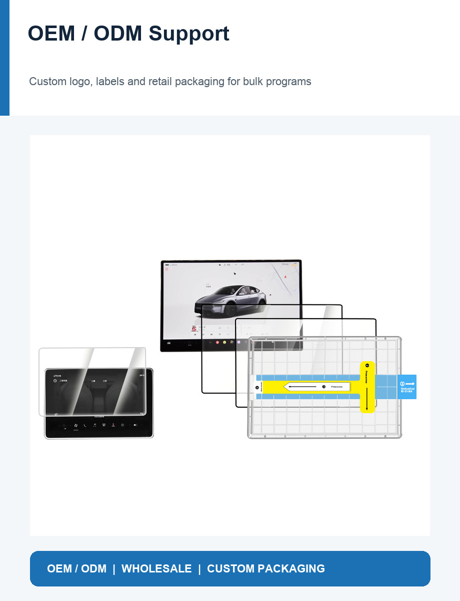 Tesla Model Y / YL · Installation Kit tempered glass — detail image 125