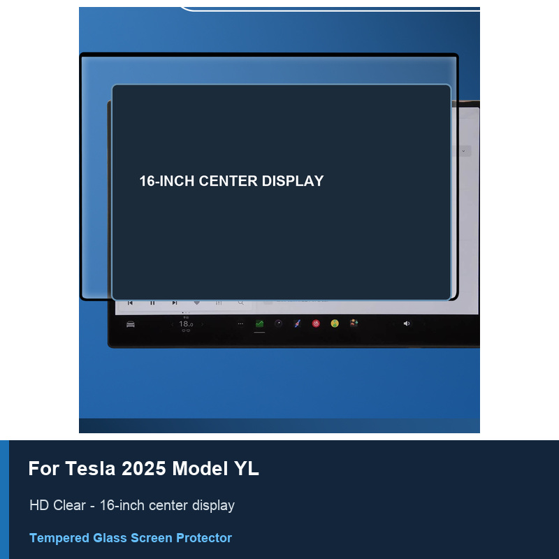 Tesla Model Y / YL · Installation Kit tempered glass — specification image 126