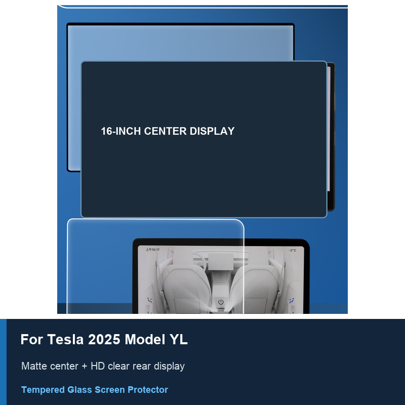Tesla Model Y / YL · Installation Kit tempered glass — specification image 129