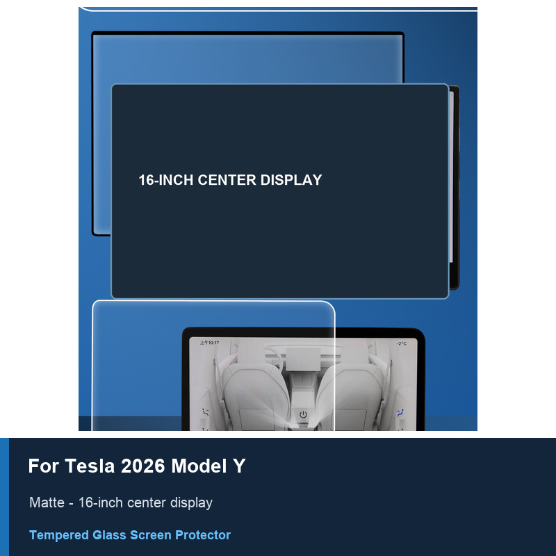Tesla Model Y / YL · Installation Kit tempered glass — specification image 131