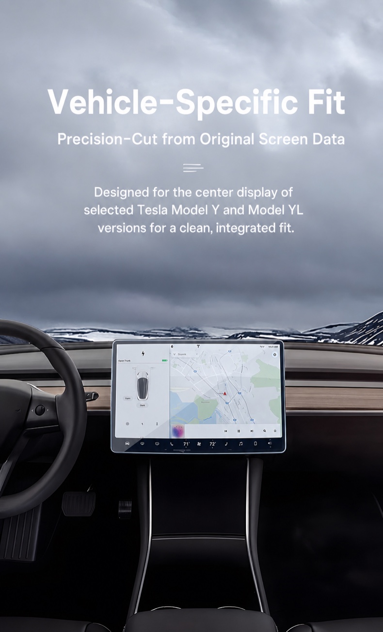 Tesla Model Y / YL · Product Range tempered glass — detail image 153