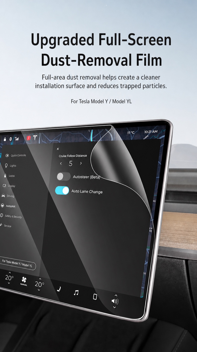 Tesla Model Y / YL · Product Range tempered glass — detail image 157