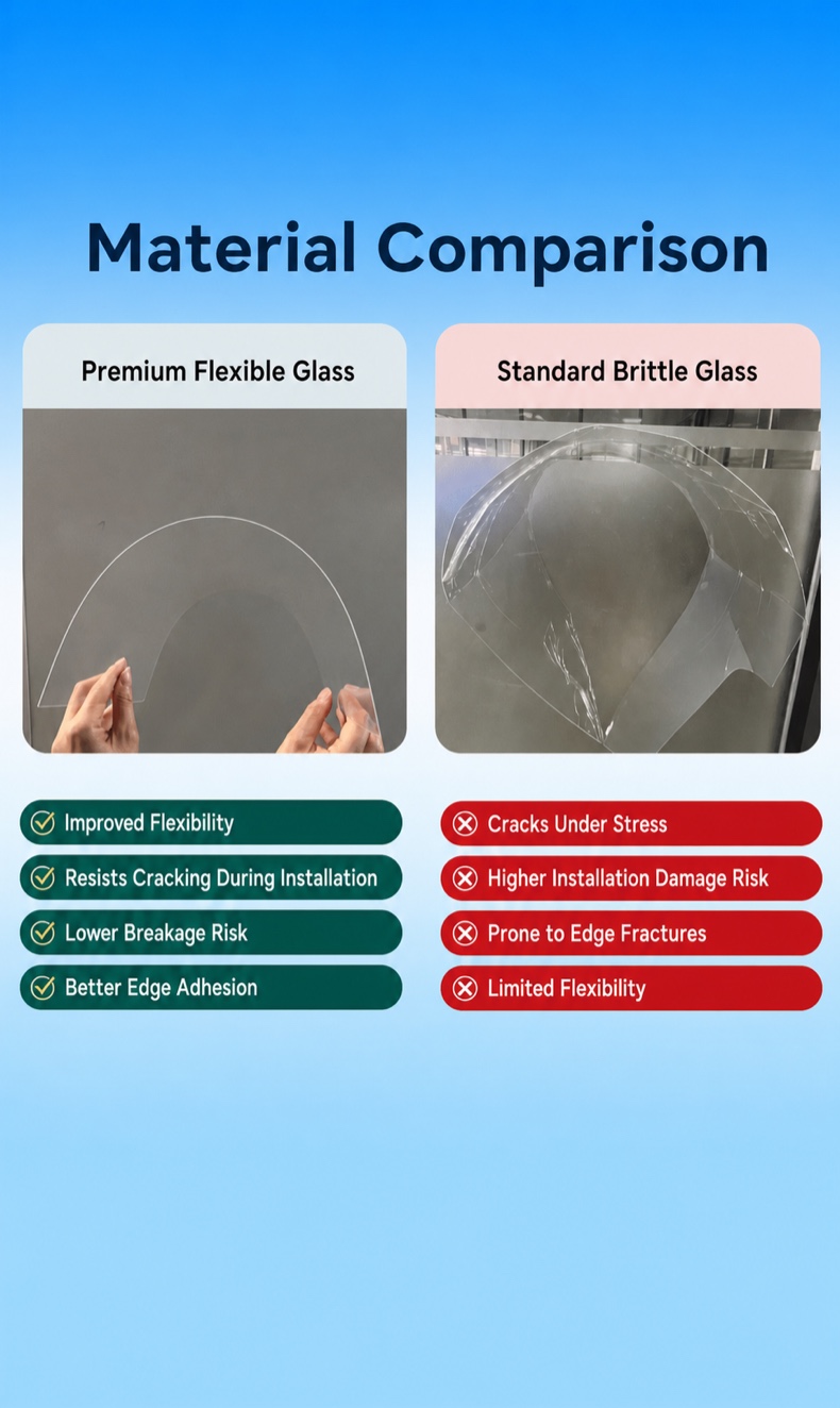Tesla Model Y / YL · Product Range tempered glass — detail image 163