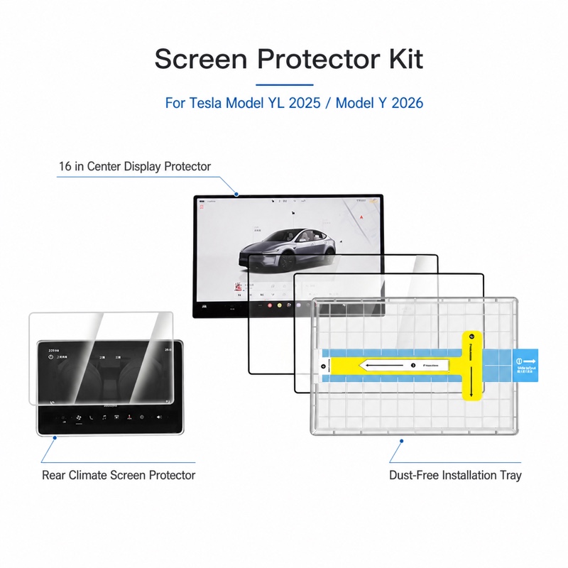 Tesla Model Y / YL · Product Range tempered glass — product image 176