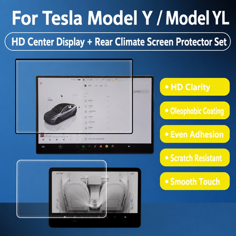 Tesla Model Y / YL · Product Range tempered glass — product image 179